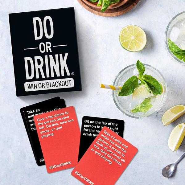 Do or Drink Fun Drinking Game for Adults - Mega Cart