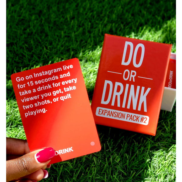 Do or Drink Fun Drinking Game for Adults - Mega Cart