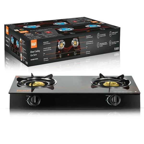 Double Burner Gas Cooker Stove - Mega Cart