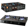 Double Burner Gas Cooker Stove - Mega Cart