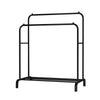 Double Rail Clothes Rack with Shoe Rack - Mega Cart