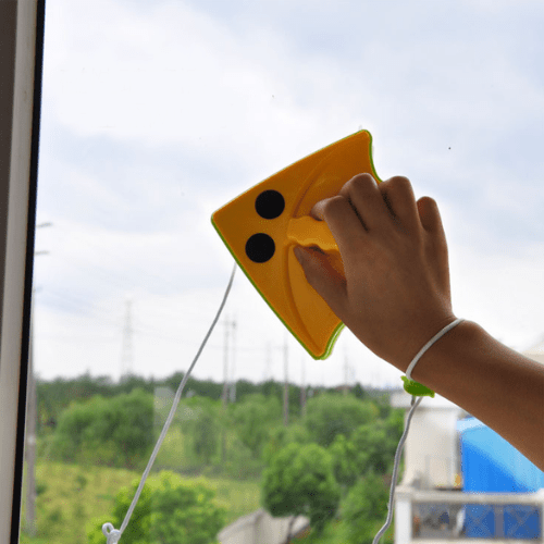 Double-Sided Magnetic Glass Cleaner - Mega Cart