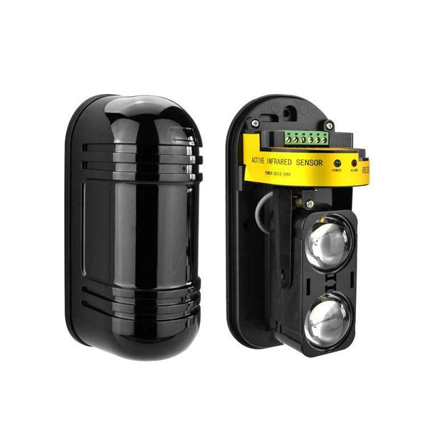 Dual Beam Infrared Sensor Alarm Set - Mega Cart