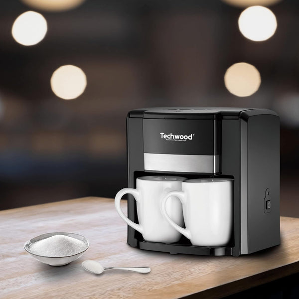 Dual-Cup Compact Coffee Maker - Mega Cart