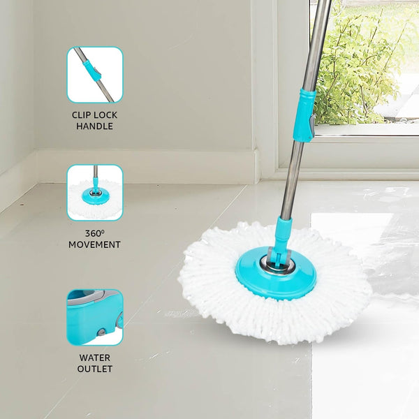 Easy-Clean Multifunctional Spin Mop - Mega Cart