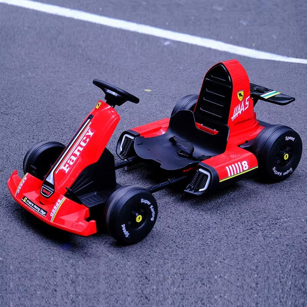 Electric Racing Go-Kart Car with Drifting Features - Mega Cart