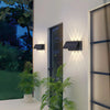 Energy-Saving Solar Wall Light, 8 LED Spots, IP65 Waterproof - Mega Cart