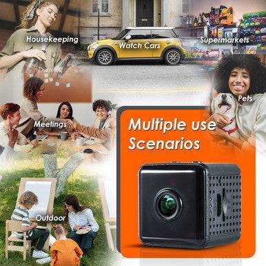 Full HD Mini Camera with Night Vision and Motion Detection - Mega Cart