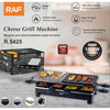 Electric Grill with Non-Stick Plate & Hot Stone