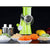 Hand-Powered Tabletop Drum Grater with 3 Stainless Steel Blades - Mega Cart