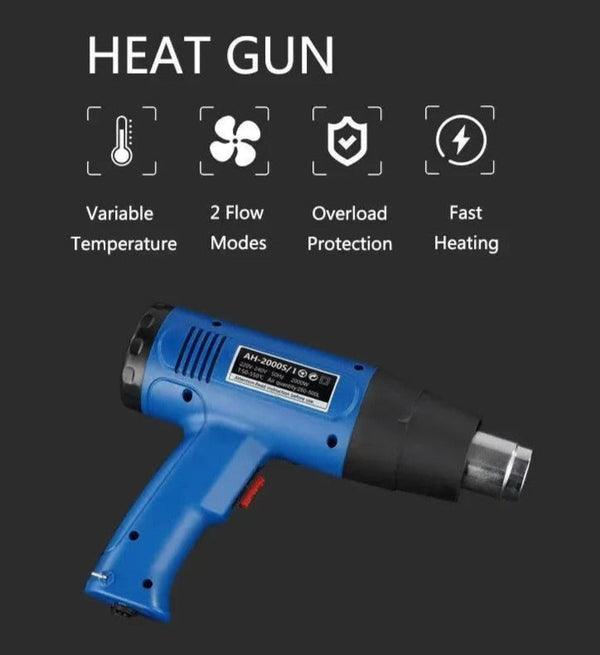 2000W Heat Gun with Dual Temperature Settings