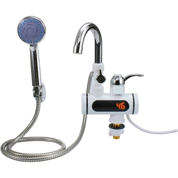 Instant Hot Water Tap with Shower Attachment - Mega Cart