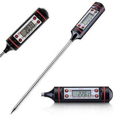 Instant Read Digital Food Thermometer for Cooking & BBQ - Mega Cart
