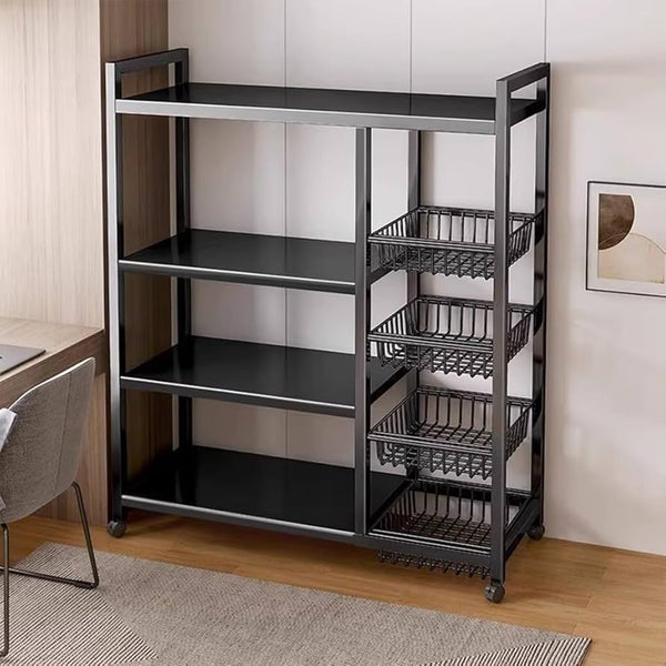 Kitchen Utility Trolley with Shelves