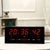 Large LED Alarm Wall Clock with 24H Backlight - Mega Cart