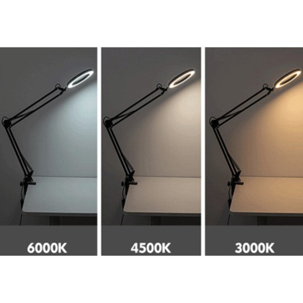 LED Desktop Magnifier with Light - Mega Cart