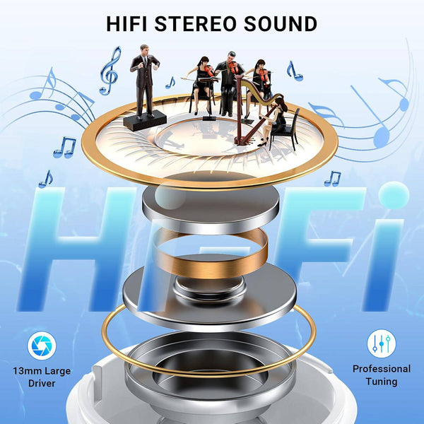 LED Display Wireless Earphones - Mega Cart