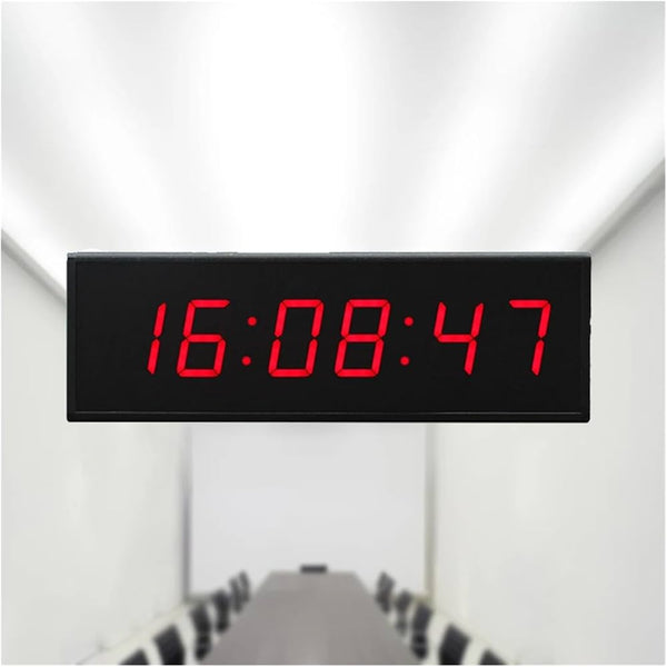 LED Wall Mounted Digital Clock with Large Display - Mega Cart