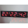 LED Wall Mounted Digital Clock with Large Display - Mega Cart