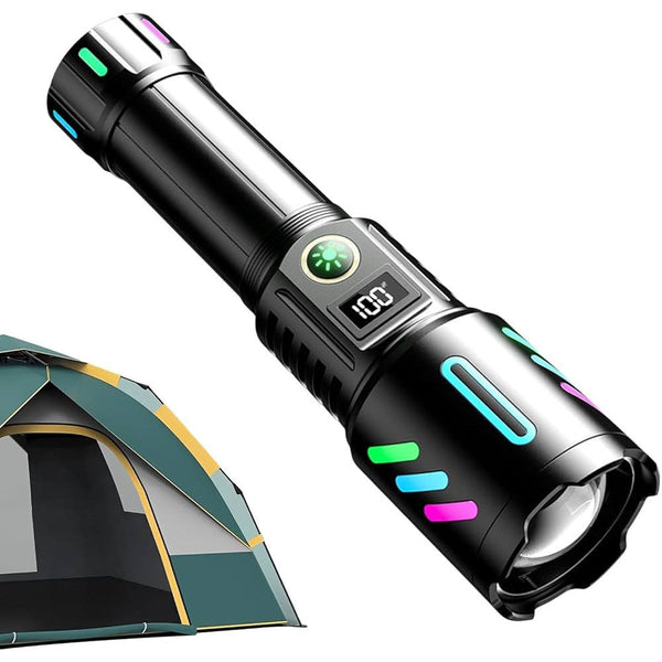 Mini Rechargeable Flashlight with Bright Beam - Mega Cart