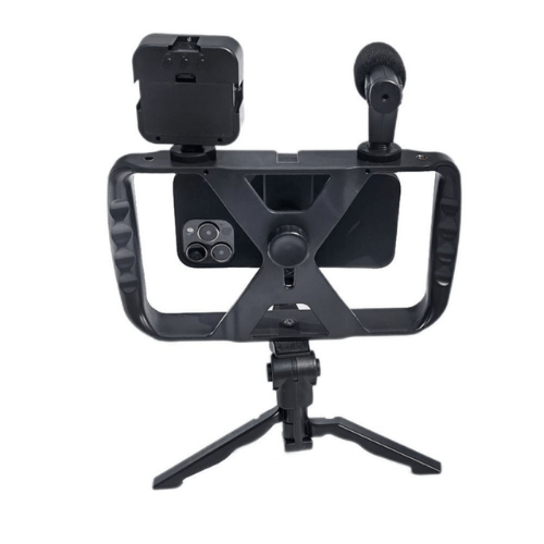 Live Broadcast LED Tripod With Microphone - Mega Cart
