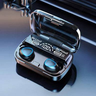 M10 TWS Bluetooth Earbuds with LED Display & Charging Case - Mega Cart