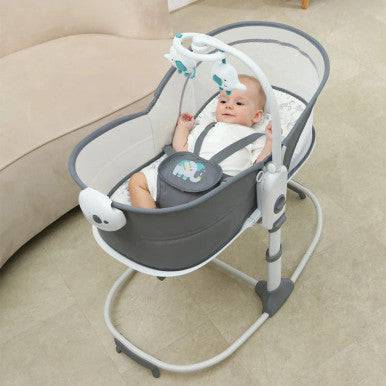 Mastela 6-in-1 Multi-Function Bassinet with Music & Vibration - Mega Cart