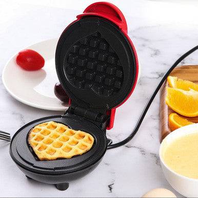 Mini Heart-Shaped Waffle Maker - Mega Cart