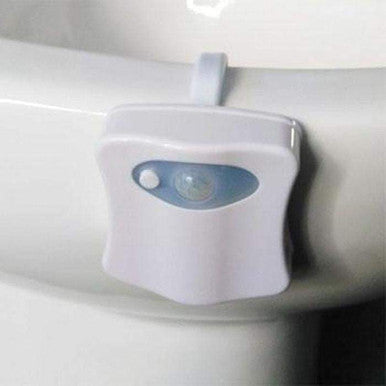 Motion Sensor LED Toilet Nightlight - 8 Colour Options - Mega Cart