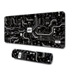 Mouse Pad with a Circuit Board Pattern