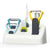 Multi-Blade 6-in-1 Peeler Set with Holder - Mega Cart
