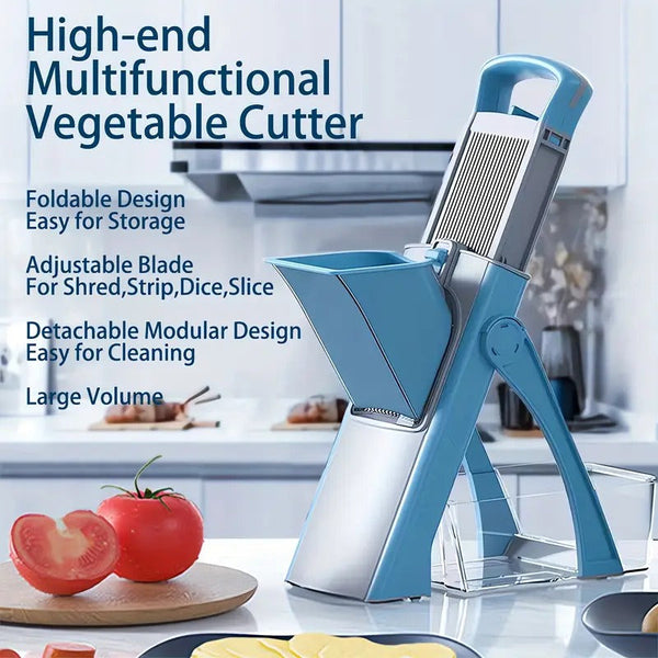 Multi-Function Foldable Vegetable Cutter and Slicer - Mega Cart