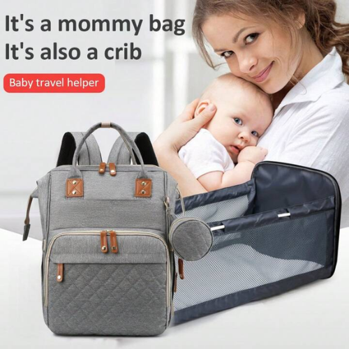 Multi-Functional Baby Diaper Bag & Bed - Mega Cart