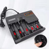Multi Slot Battery Charger for Rechargeable Batteries - Mega Cart