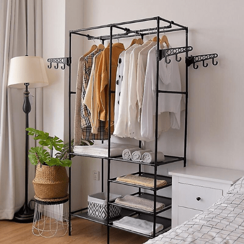 Multifunctional Clothing Rack - Mega Cart
