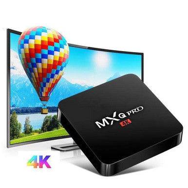 MXQ Pro 4K Android TV Box with Quad Core & 8GB Storage - Mega Cart
