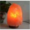 Natural Himalayan Salt Lamp with Wooden Base - Mega Cart