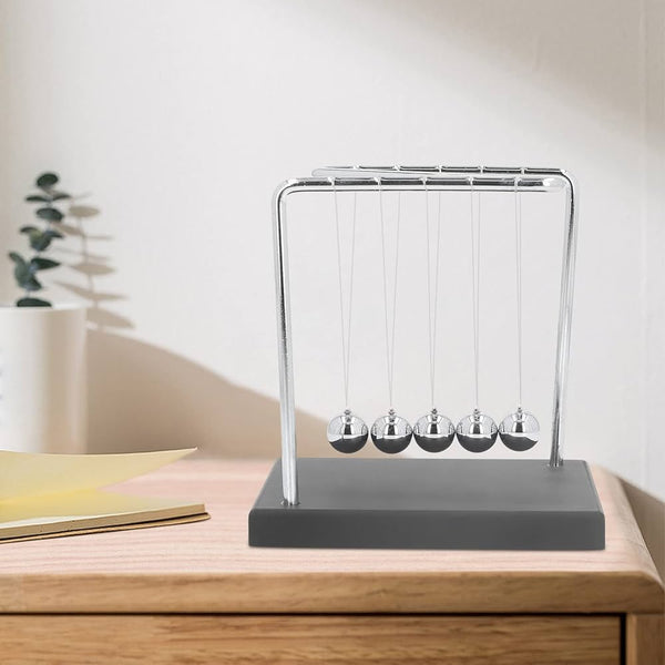 Newton’s Cradle Balance Balls for Desk & Learning Fun - Mega Cart