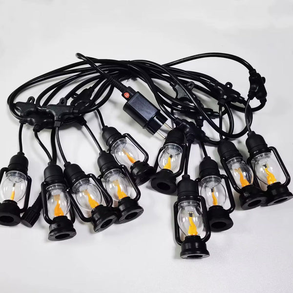Outdoor 5M Warm White Lantern Lights - Mega Cart