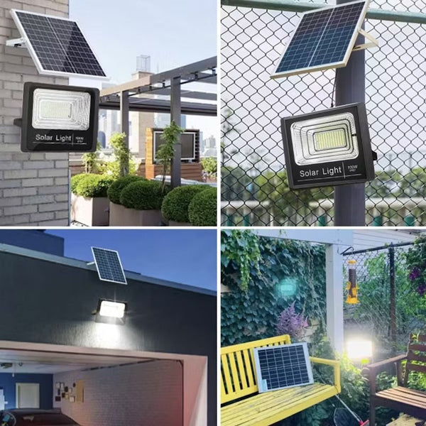 Outdoor Wall Mounted Solar Flood Light Waterproof - Mega Cart