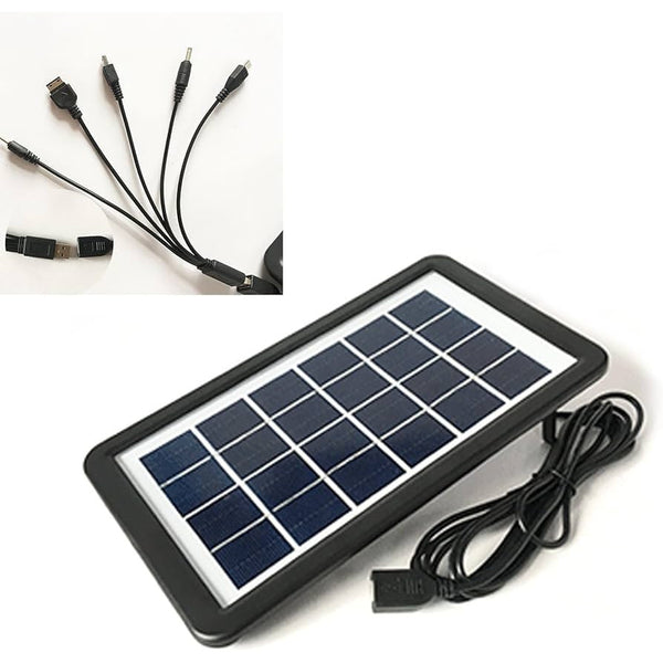 3.8W Portable Solar Panel for Charging and Outdoor Use