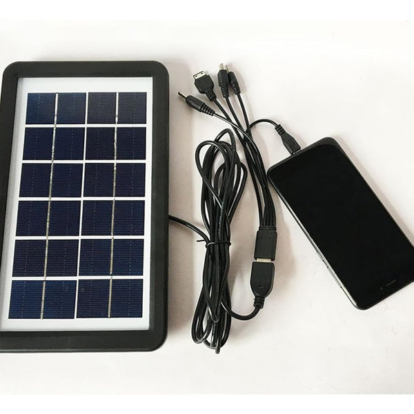 3.8W Portable Solar Panel for Charging and Outdoor Use