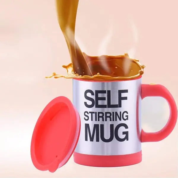 Portable 400ml Self Stirring Mug with Lid - Mega Cart
