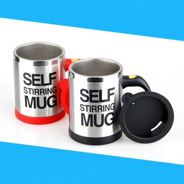 Portable 400ml Self Stirring Mug with Lid - Mega Cart