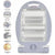 Portable 800W Quartz Heater - Mega Cart
