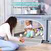 Portable Baby Playpen with Breathable Mesh Walls - Mega Cart