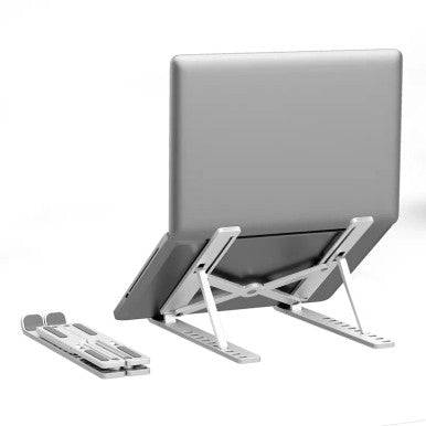 Portable Foldable Laptop & Tablet Stand - Multi-Angle Adjustable - Mega Cart