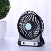 Portable Rechargeable Fan - 3-Speed, USB Powered, Travel-Friendly - Mega Cart