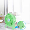 Portable Rechargeable Fan - 3-Speed, USB Powered, Travel-Friendly - Mega Cart