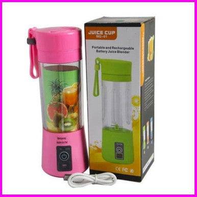 Portable Rechargeable Juice Blender with Built-In Power Bank - Mega Cart